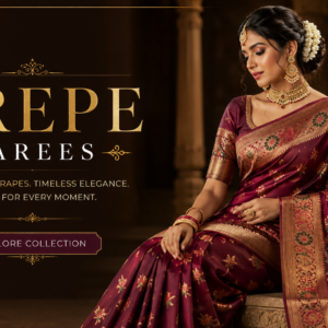Crepe Silk Sarees